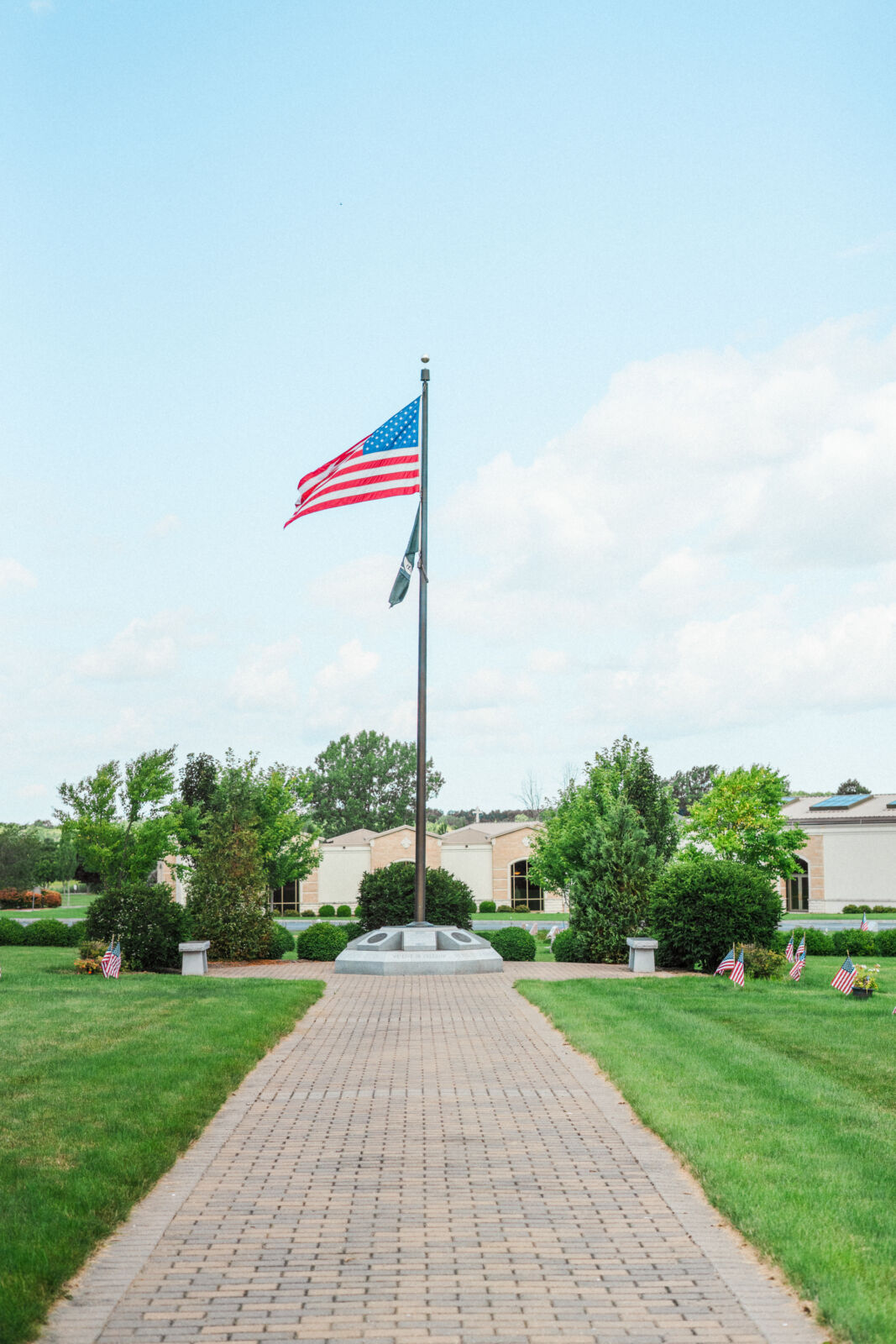 Monument in the First Responders Section